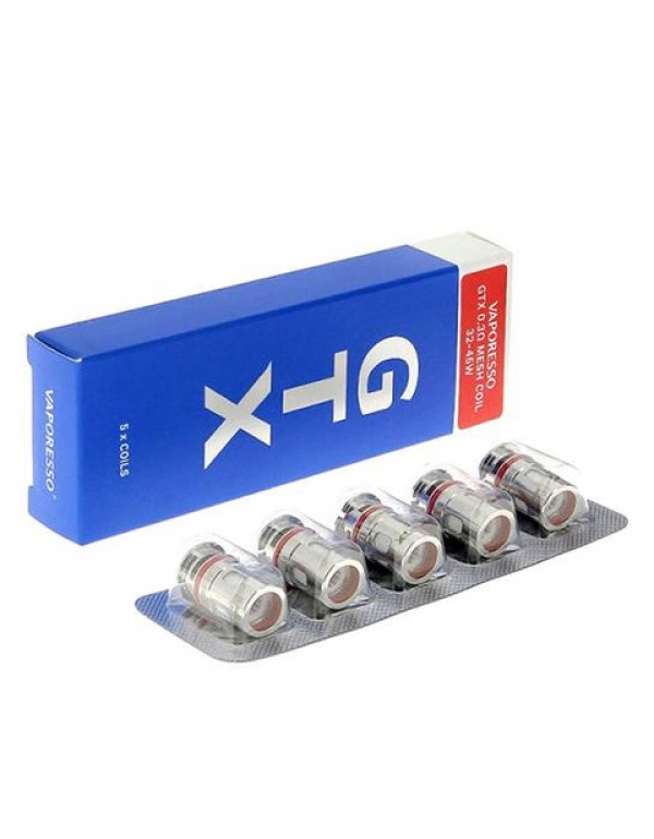 Vaporesso GTX Replacement Coils (5 Pack)