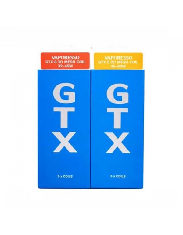 Vaporesso GTX Replacement Coils (5 Pack)