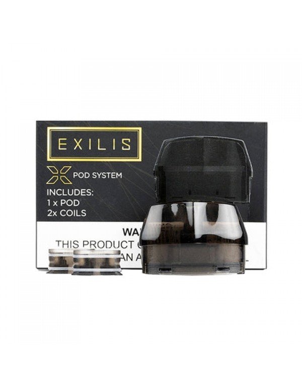 Snowwolf Exilis Replacement Pod Cartridge and Coils (1 Pod & 2 Coils)