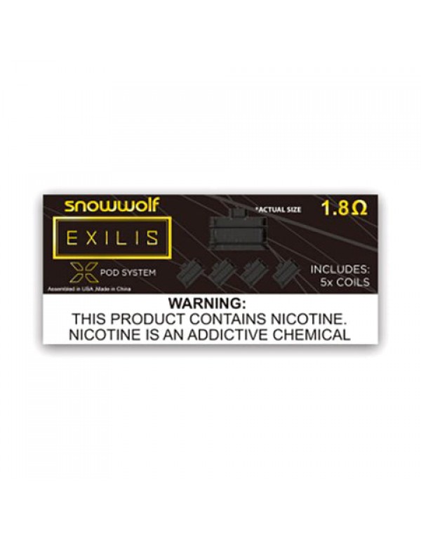 Snowwolf Exilis Replacement Coils (5 Pack)