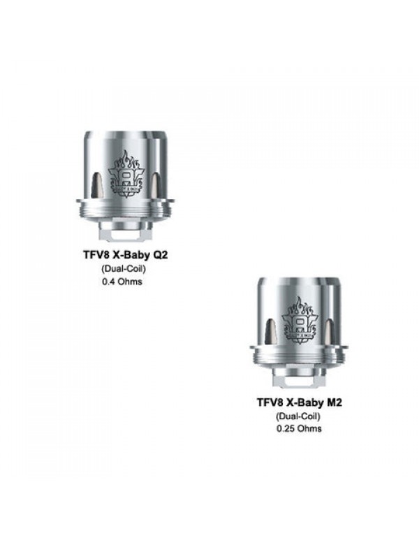 Smok TFV8 X-Baby Coils / (Q2, M2) Atomizer Heads (...