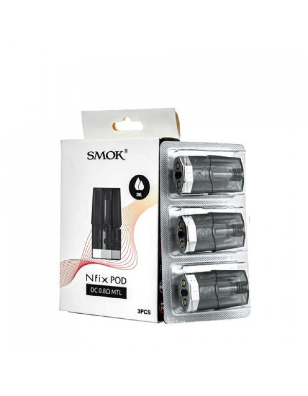Smok NFix Replacement Pods w/ Coil (3 Pack)