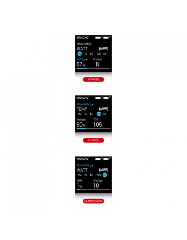 SMOK S-Priv TC Kit (S-Priv Mod & Big Baby Light Edition Tank)