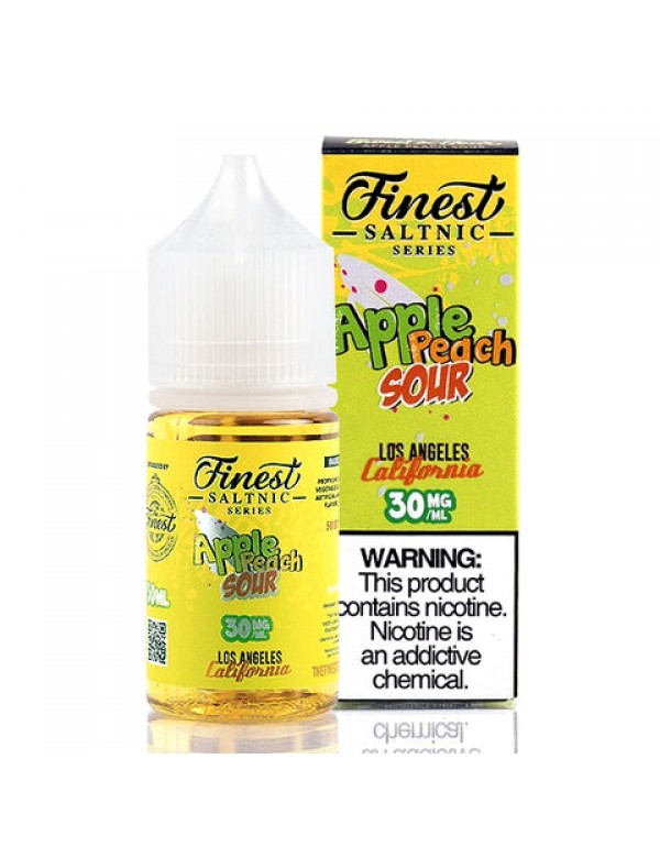 Apple Peach Sour Salt - The Finest E-Juice [Nic Salt Version]