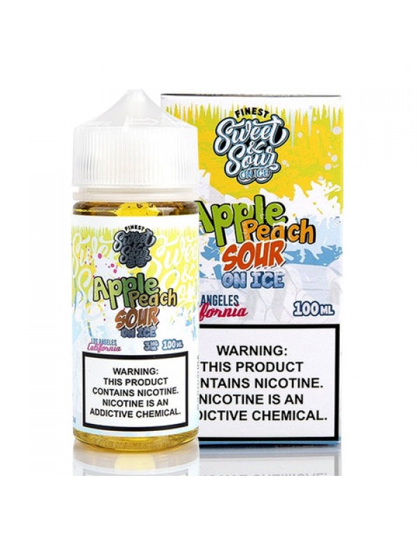 Apple Peach Sour on Ice - The Finest E-Juice (60 ml)