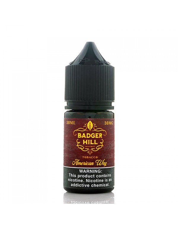 American Way Salt - Badger Hill Reserve E-Juice