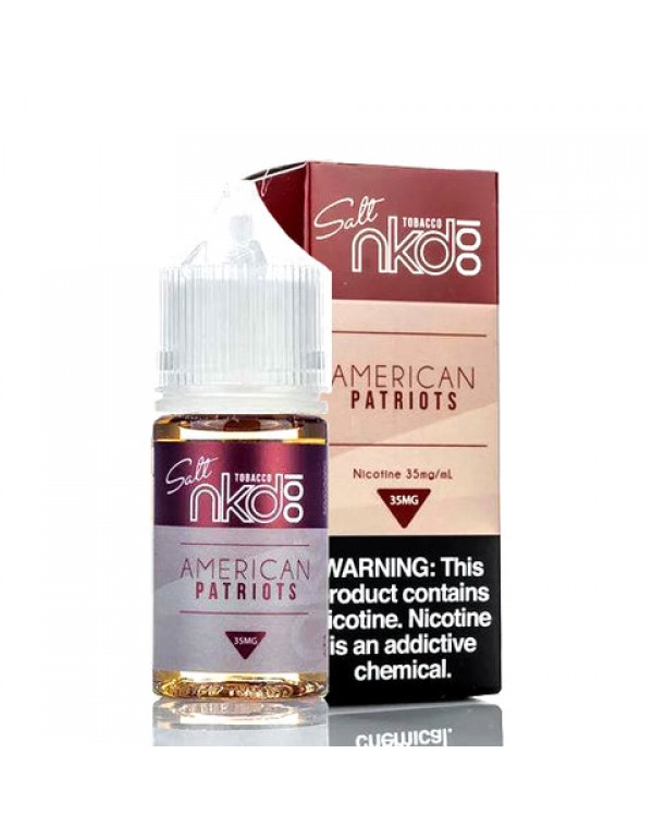 American Patriots [Nic Salt Version] - Naked 100 E-Juice