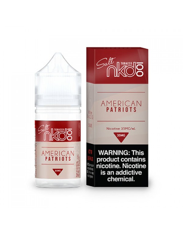 American Patriots [Nic Salt Version] - Naked 100 E-Juice