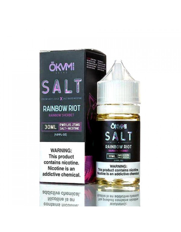 Rainbow Riot Salt - Okami E-Juice