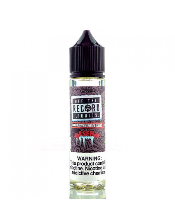 B.S.S.M Ice - Off the Record E-Juice (60 ml)