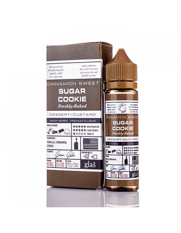 Sugar Cookie - Glas Basix E-Juice (60 ml)