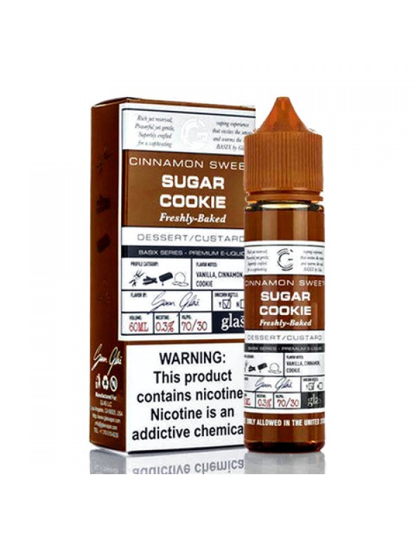 Sugar Cookie - Glas Basix E-Juice (60 ml)