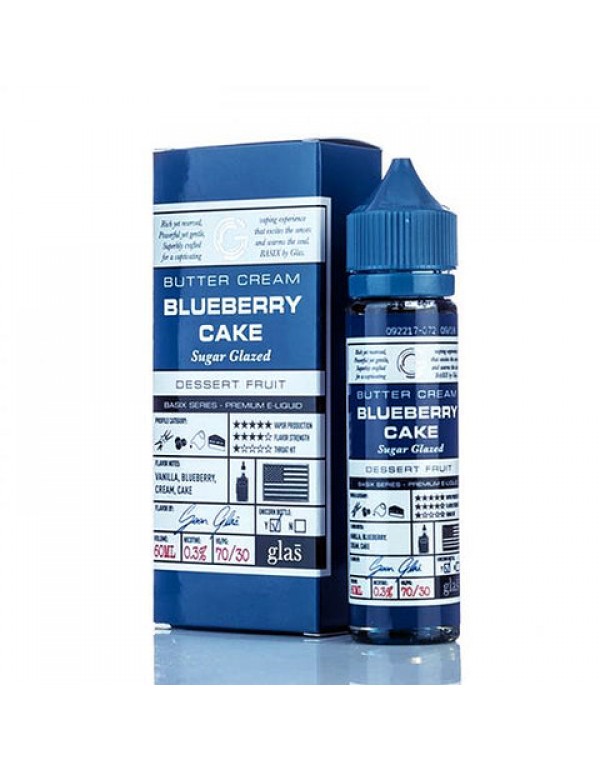 Blueberry Cake - Glas Basix E-Juice (60 ml)