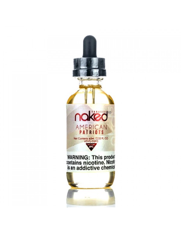 American Patriots - Naked 100 E-Juice (60 ml)