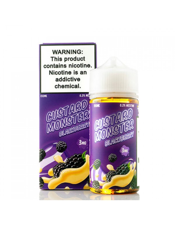 Blackberry - Custard Monster E-Juice (100 ml)