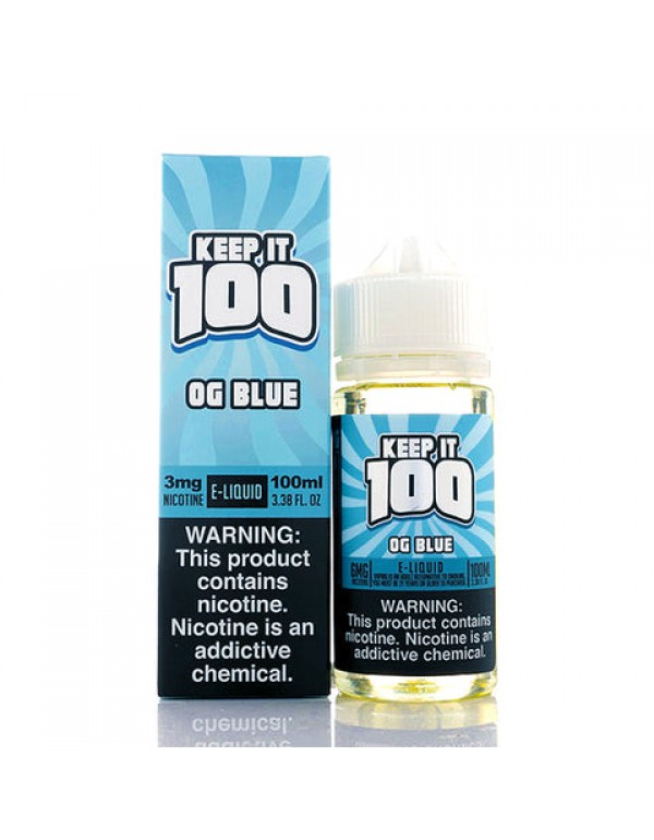 OG Blue - Keep It 100 E-Juice
