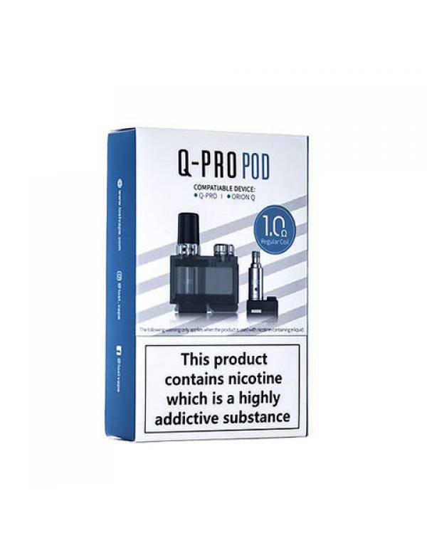 Lost Vape Q-Pro Replacement Pod w/ Coils (1 Pod, 2 Coils)