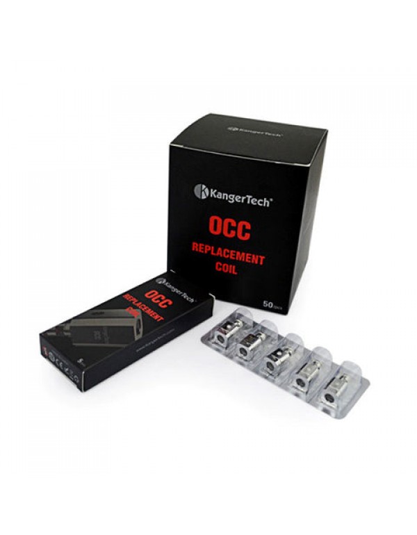 Kanger OCC (Organic Cotton Coil) v2 Vertical Replacement Atomizer Heads (5 Pack)