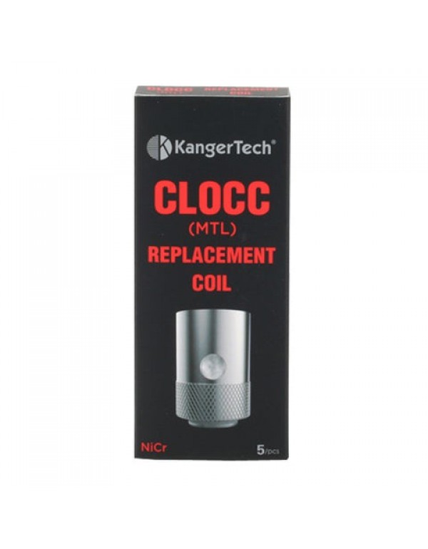 Kanger CLOCC (MTL) Replacement Coils / Atomizer Heads (5 Pack)