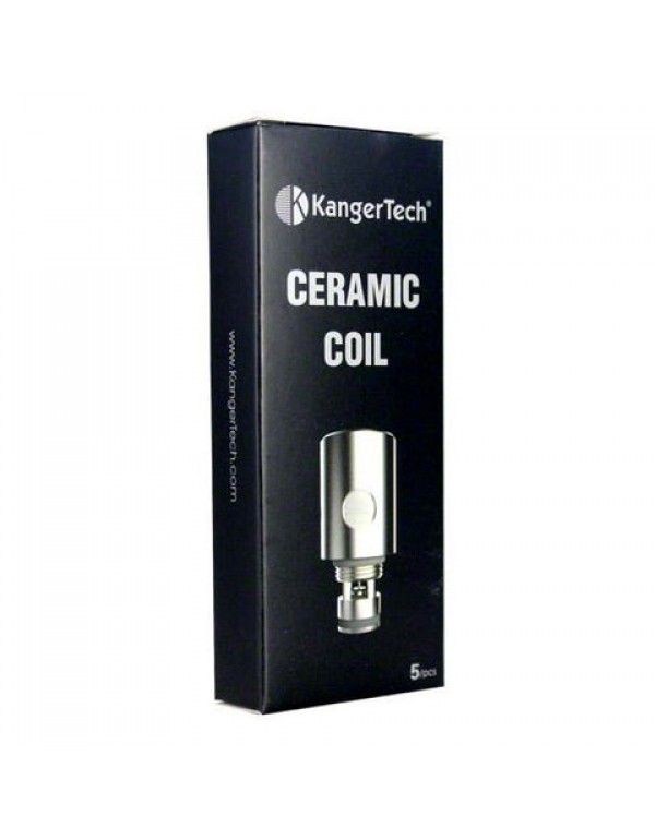 Kanger Ceramic Wick SSOCC Replacement Coils / Atomizer Heads (5 Pack)