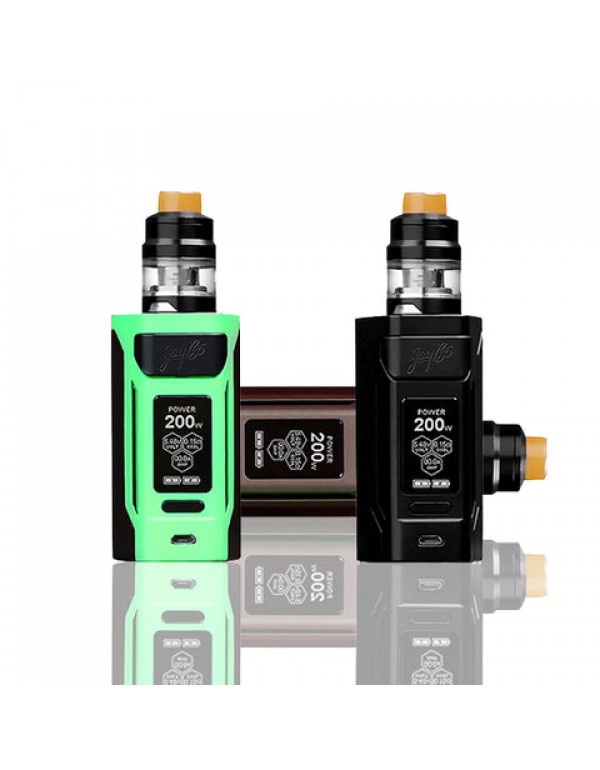 Wismec Reuleaux RX2 20700 TC Kit by Jay Bo Designs (w/ GNOME Tank)