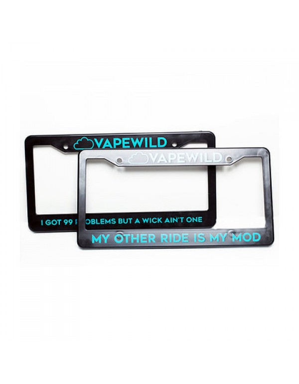 E-Juice Brand License Plate Frames
