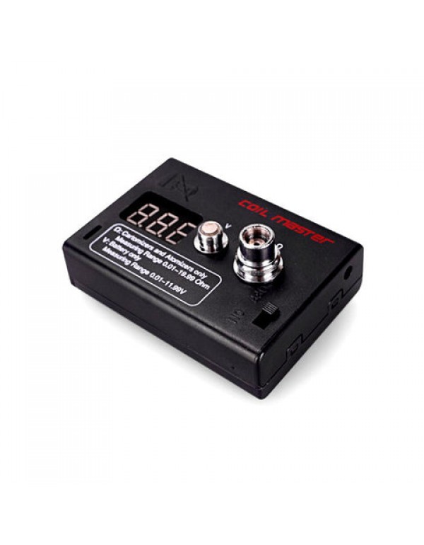 Coil Master Digital Ohmmeter & Voltmeter