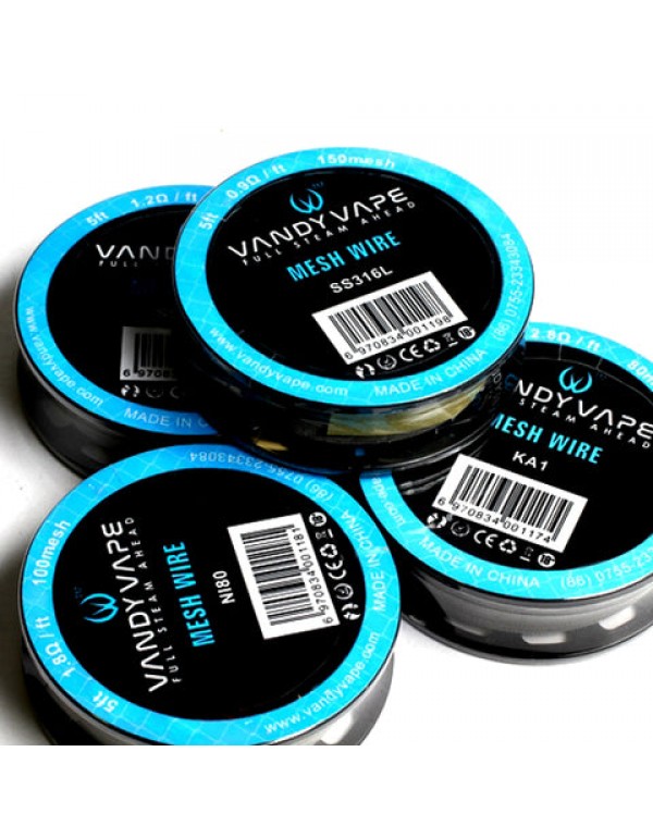 Vandy Vape Mesh Wire Rolls (KA1, Ni80, SS316L)