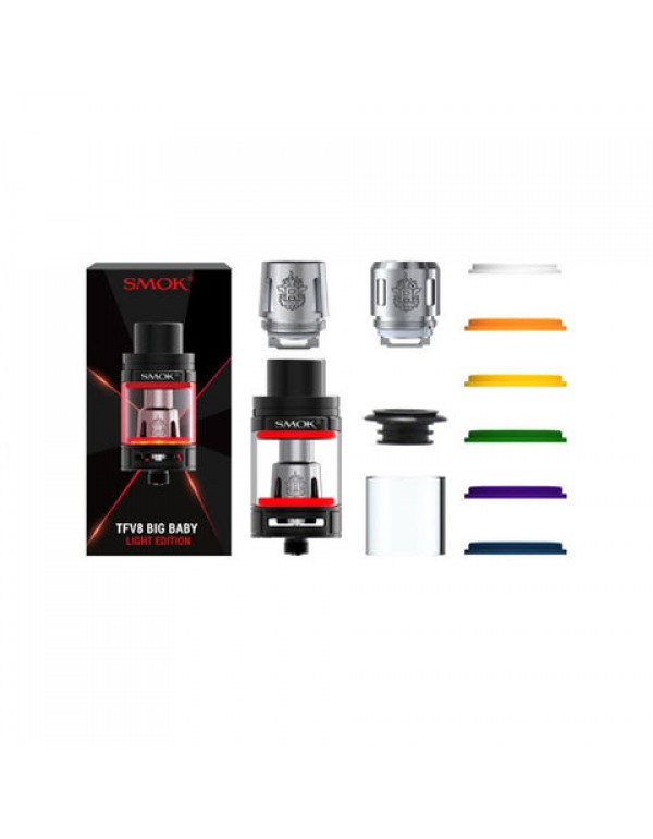 Smok TFV8 Big Baby Light Edition Tank (w/ Color LED)