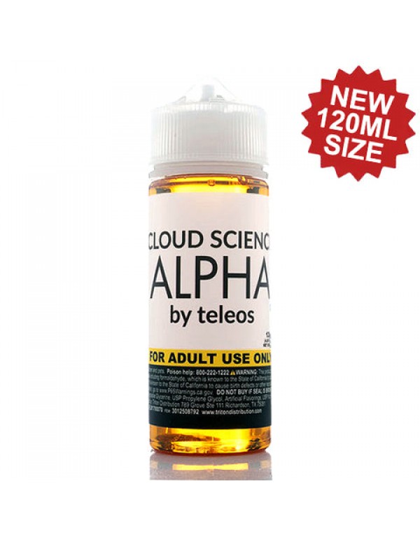 Alpha - Cloud Science E-Juice (120 ml)