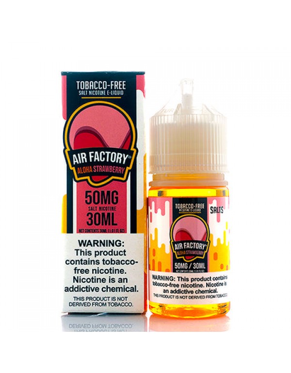 Aloha Strawberry Salt - Air Factory E-Juice [Nic S...