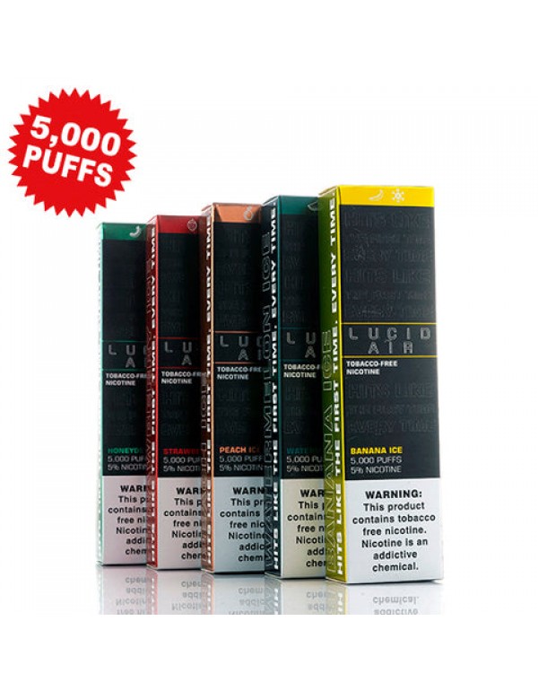 Lucid Air Disposable Vape Pens - 5,000 Puffs