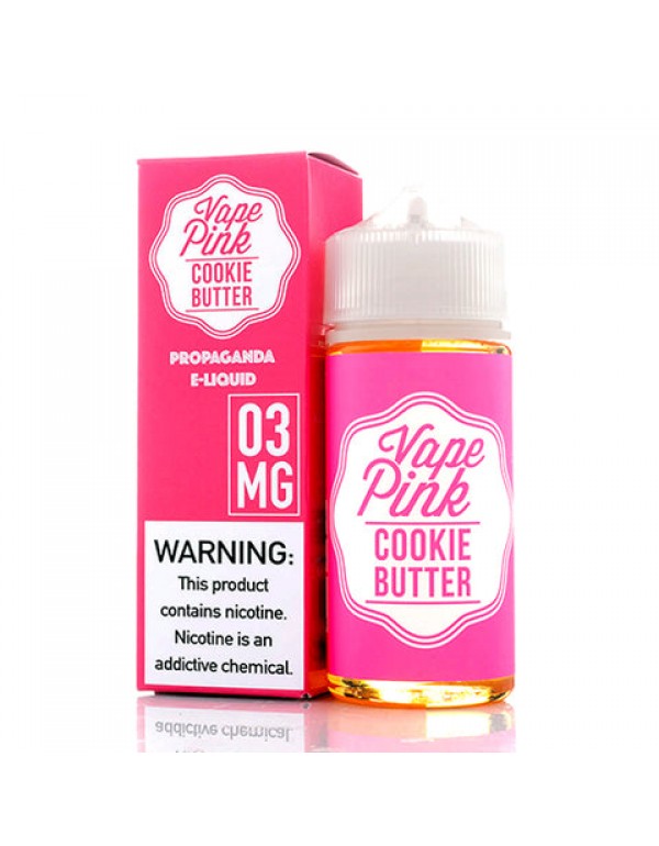 Cookie Butter - Vape Pink E-Juice (100 ml)