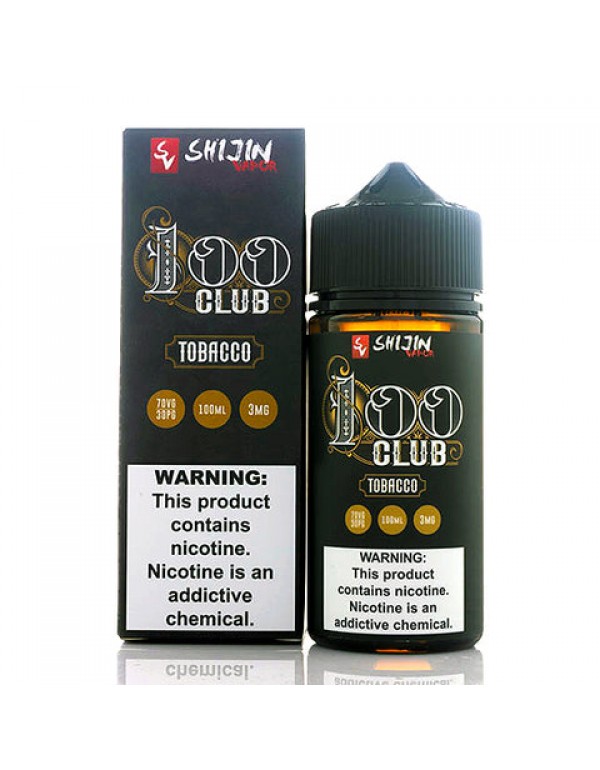 100 Club Tobacco - Shijin Vapor E-Juice (100 ml)