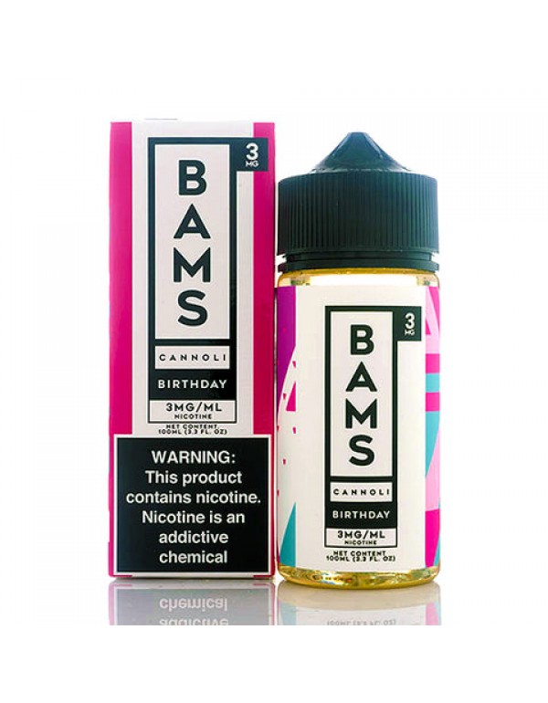 Birthday Cannoli - Bam's Cannoli E-Juice (100 ml)