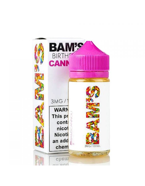 Birthday Cannoli - Bam's Cannoli E-Juice (100 ml)