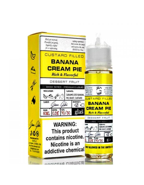 Banana Cream Pie - Glas Basix E-Juice (60 ml)
