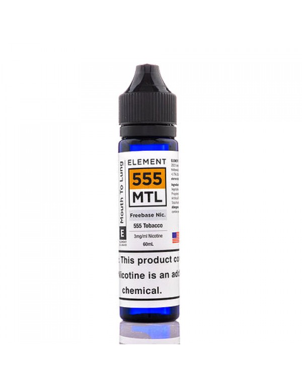 555 Tobacco - Element E-Juice (60 ml)