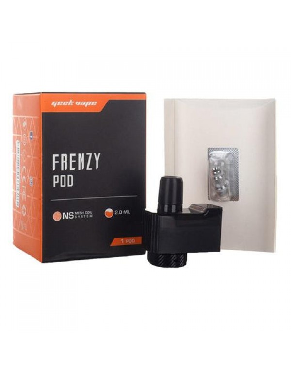 Geek Vape Frenzy Replacement Pod Cartridge w/ Coils (1 POD & 2 COILS)