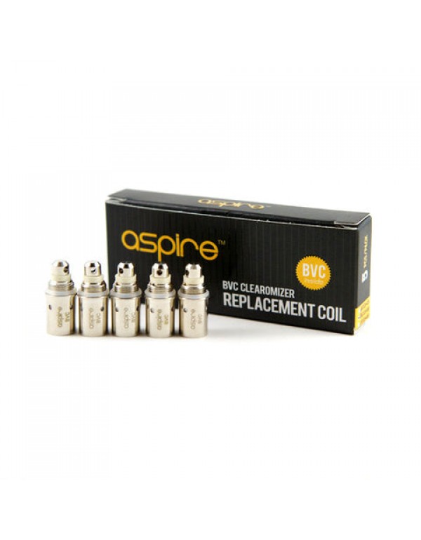 Aspire BVC Replacement Coils / Atomizer Heads (5 p...