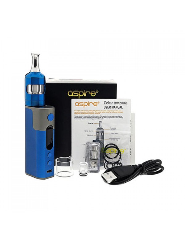 Aspire Zelos 2 50W Starter Kit (Nautilus 2S and Zelos Box Mod)