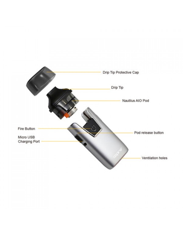 Aspire Nautilus AIO Pod System Starter Kit