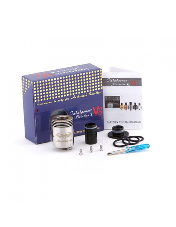 Mutation X v3 RDA by Indulgence - Rebuildable Atomizer