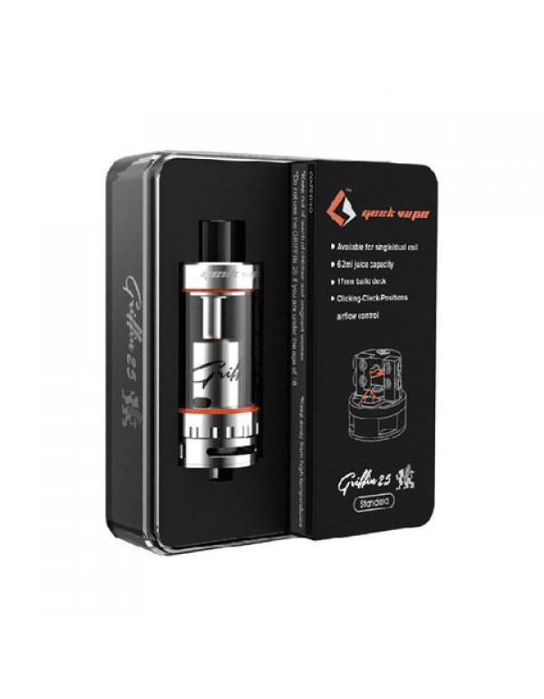 Geek Vape Griffin 25 RTA (Top Airflow) - Rebuildable Tank Atomizer