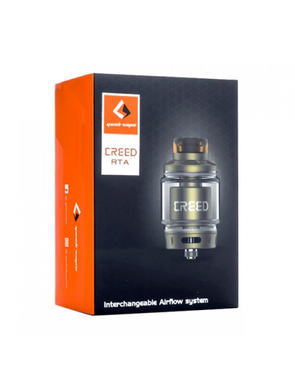 Geek Vape Creed RTA (Interchangeable Airflow) - Rebuildable Tank Atomizer