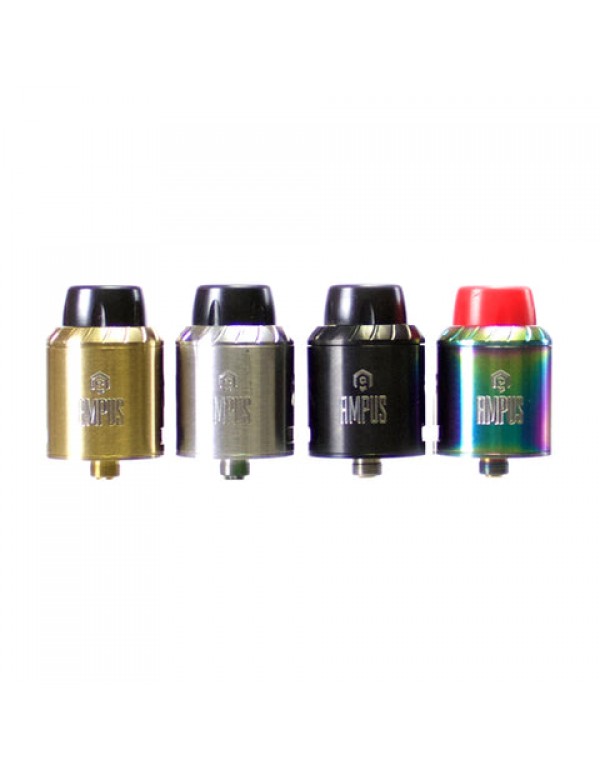 AMPUS Screwless RDA By Pulesi - Rebuildable Dripping Atomizer