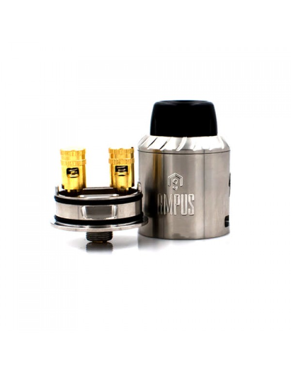 AMPUS Screwless RDA By Pulesi - Rebuildable Dripping Atomizer