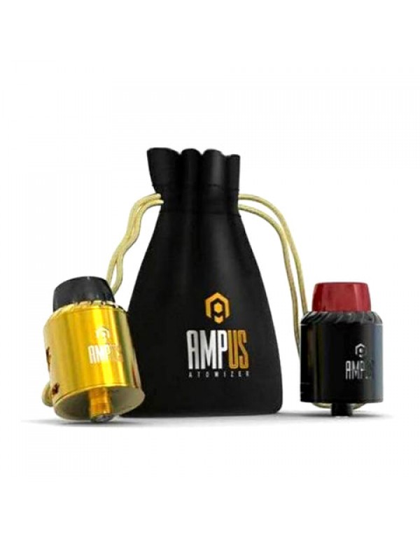 AMPUS Screwless RDA By Pulesi - Rebuildable Dripping Atomizer