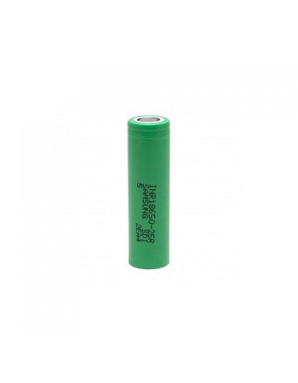 Samsung 25R 18650 INR 2500mAh 20A Flat Top Battery